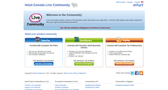 Desktop Screenshot of community.turbotaxonline.ca